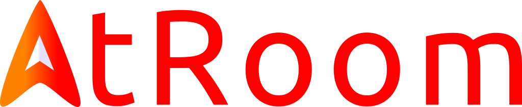 Atroom's logo and link to homepage